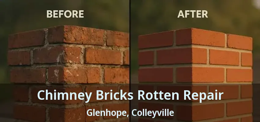 Chimney Bricks Rotten Repair Glenhope, Colleyville - TX