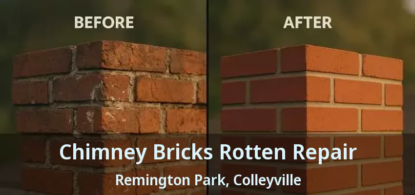 Chimney Bricks Rotten Repair Remington Park, Colleyville - TX