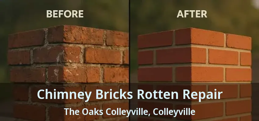 Chimney Bricks Rotten Repair The Oaks Colleyville, Colleyville - TX