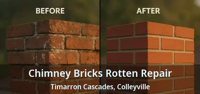 Chimney Bricks Rotten Repair Timarron Cascades, Colleyville - TX