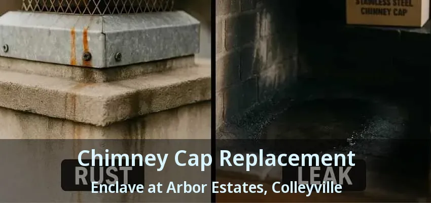 Chimney Cap Replacement Enclave at Arbor Estates, Colleyville - TX