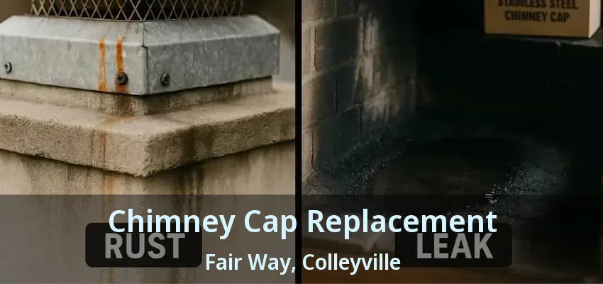 Chimney Cap Replacement Fair Way, Colleyville - TX