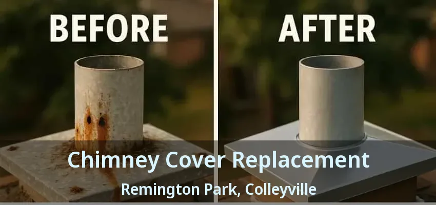 Chimney Cover Replacement Remington Park, Colleyville - TX