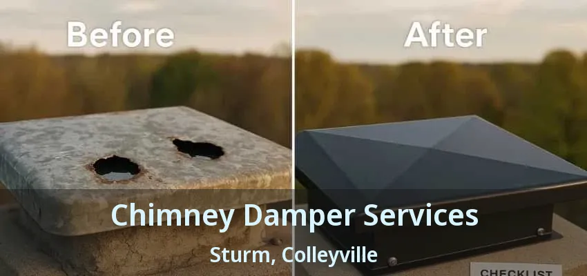 Chimney Damper Services Sturm, Colleyville - TX