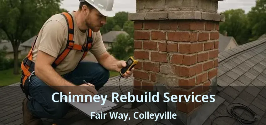 Chimney Rebuild Services Fair Way, Colleyville - TX