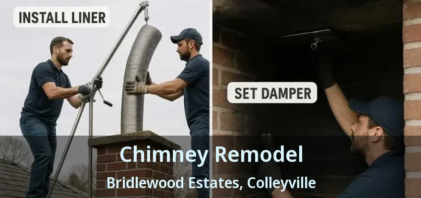 Chimney Remodel Bridlewood Estates, Colleyville - TX