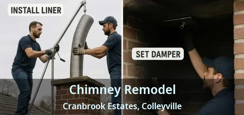 Chimney Remodel Cranbrook Estates, Colleyville - TX
