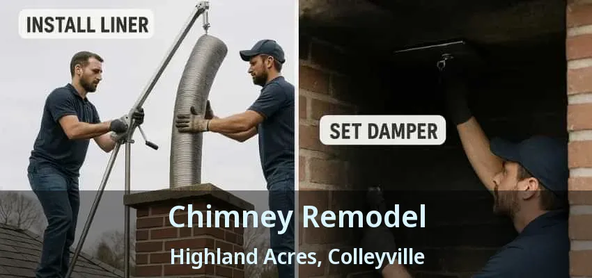 Chimney Remodel Highland Acres, Colleyville - TX