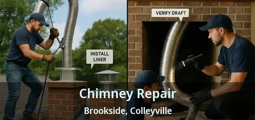Chimney Repair Brookside, Colleyville - TX