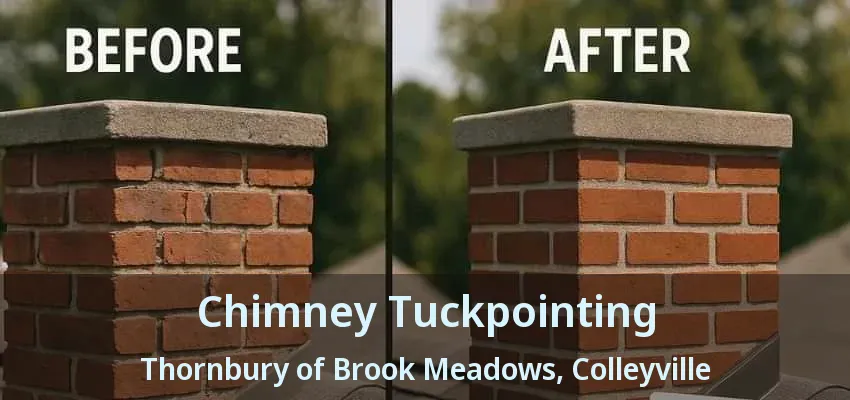 Chimney Tuckpointing Thornbury of Brook Meadows, Colleyville - TX