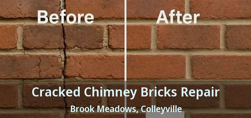 Cracked Chimney Bricks Repair Brook Meadows, Colleyville - TX