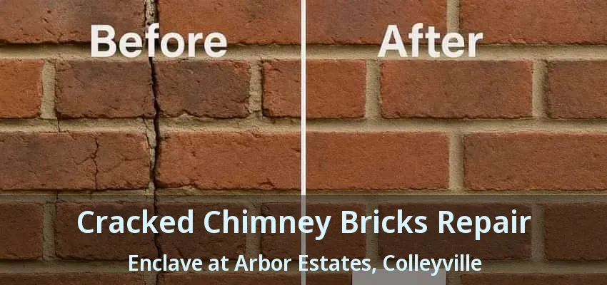Cracked Chimney Bricks Repair Enclave at Arbor Estates, Colleyville - TX