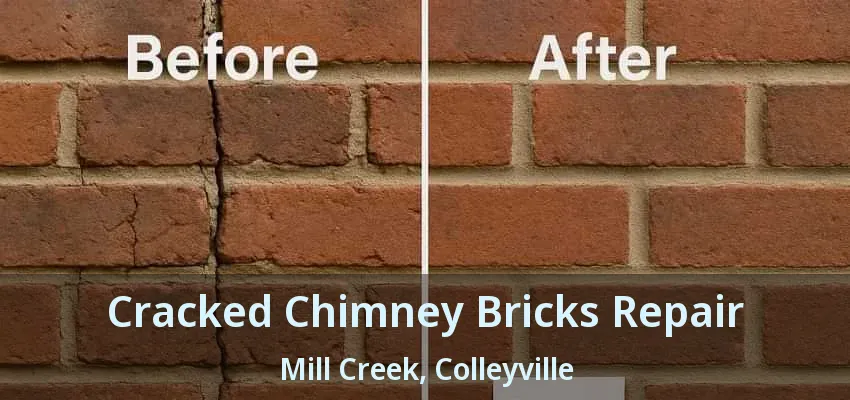 Cracked Chimney Bricks Repair Mill Creek, Colleyville - TX