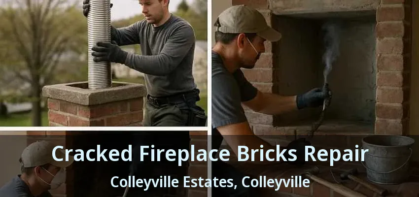 Cracked Fireplace Bricks Repair Colleyville Estates, Colleyville - TX