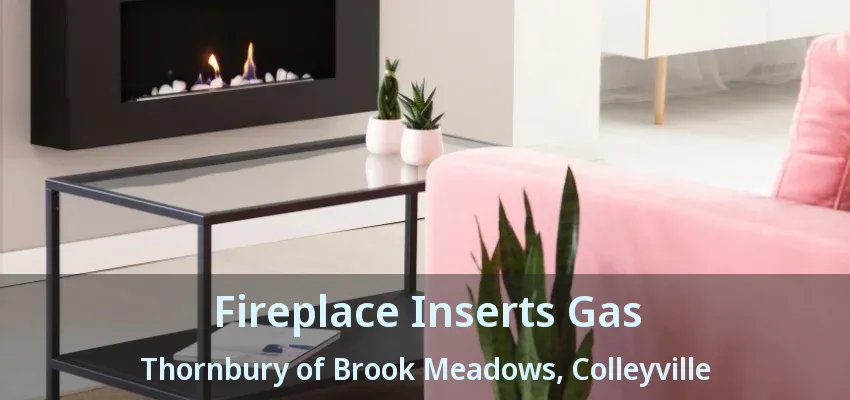 Fireplace Inserts Gas Thornbury of Brook Meadows, Colleyville - TX