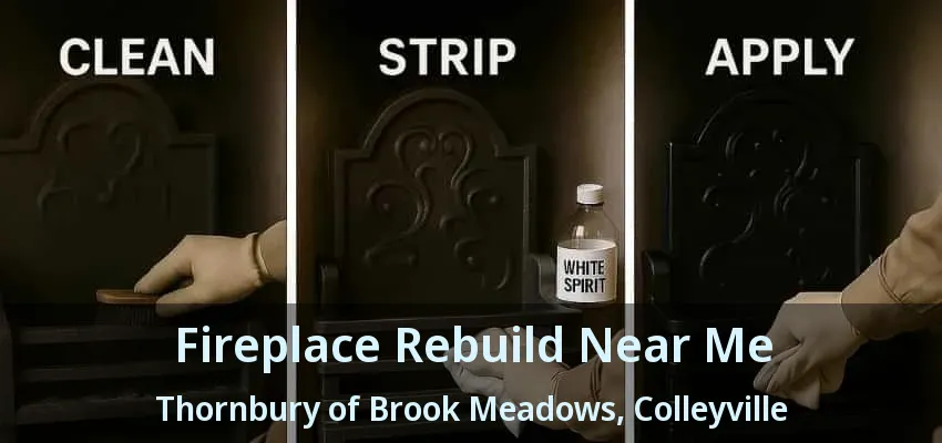 Fireplace Rebuild Near Me Thornbury of Brook Meadows, Colleyville - TX