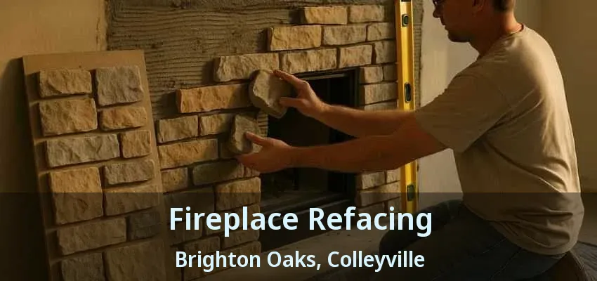Fireplace Refacing Brighton Oaks, Colleyville - TX