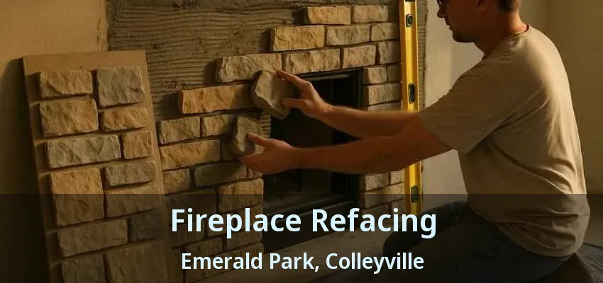 Fireplace Refacing Emerald Park, Colleyville - TX