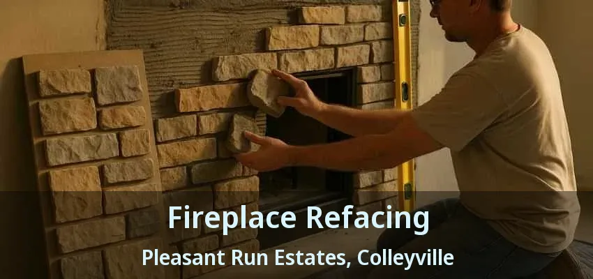 Fireplace Refacing Pleasant Run Estates, Colleyville - TX