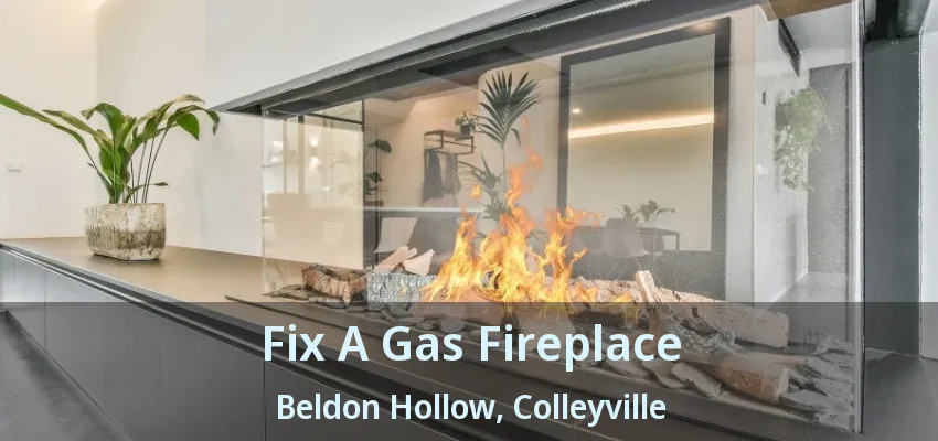 Fix A Gas Fireplace Beldon Hollow, Colleyville - TX