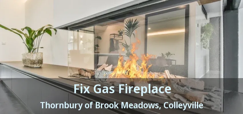 Fix Gas Fireplace Thornbury of Brook Meadows, Colleyville - TX