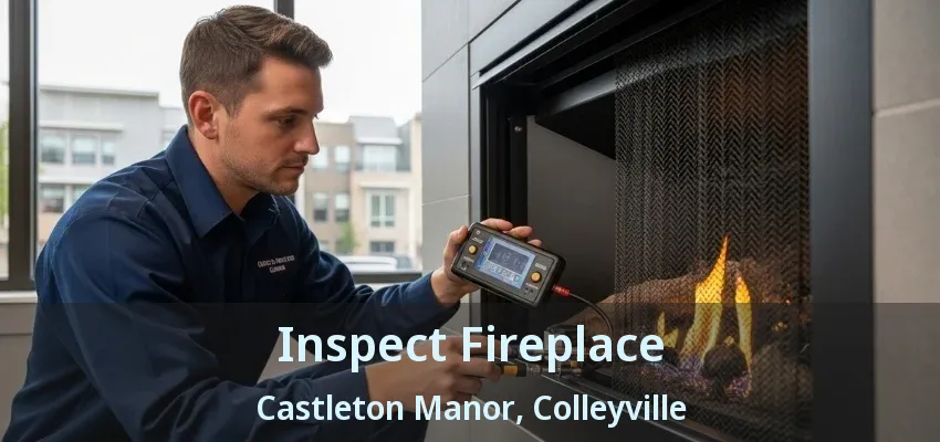 Inspect Fireplace Castleton Manor, Colleyville - TX