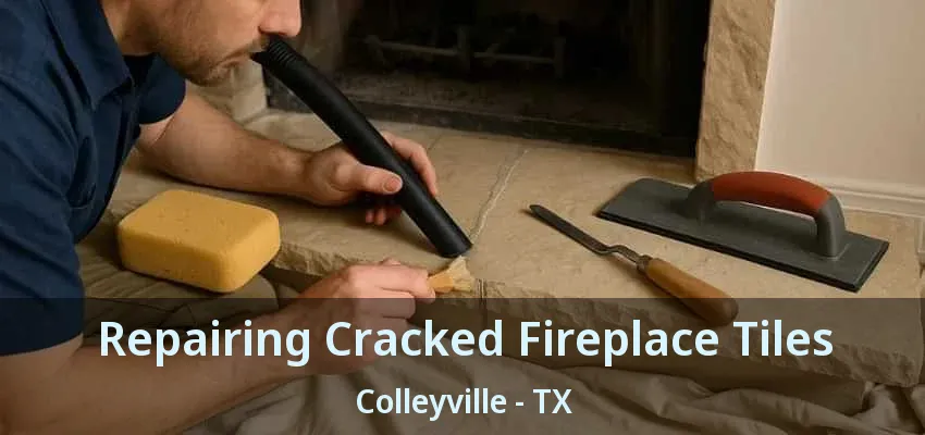Repairing Cracked Fireplace Tiles Colleyville - TX