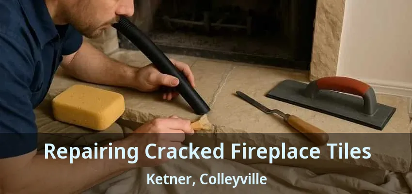 Repairing Cracked Fireplace Tiles Ketner, Colleyville - TX