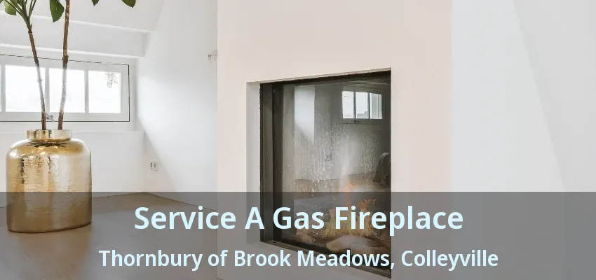 Service A Gas Fireplace Thornbury of Brook Meadows, Colleyville - TX