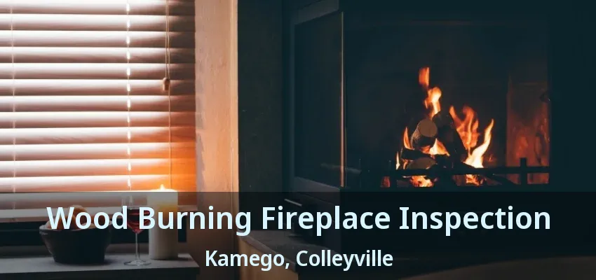 Wood Burning Fireplace Inspection Kamego, Colleyville - TX
