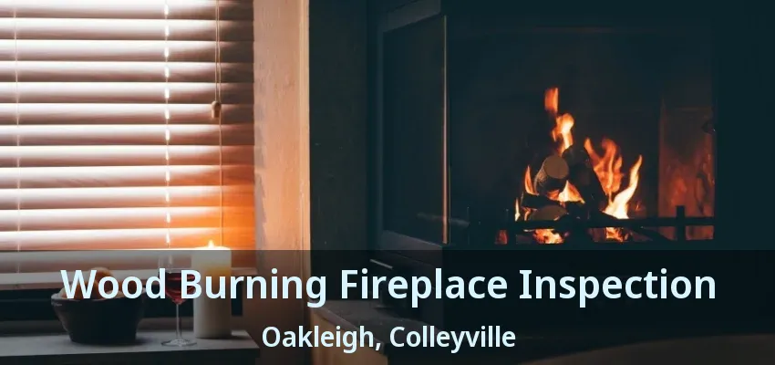 Wood Burning Fireplace Inspection Oakleigh, Colleyville - TX