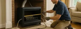 Fireplace Conversion Services Luxmont Estate, Colleyville